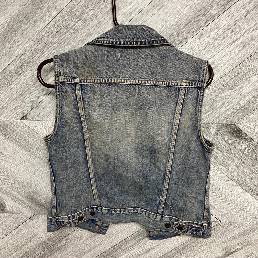 J. Crew | Denim Vest Indigo Patina Wash Size Small